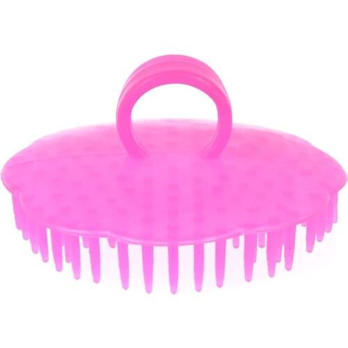 1PC Shampoo Scalp Shower Body Washing Hair Health Massage Massager Brush Comb silicone Head Brush Hair Styling Tool
