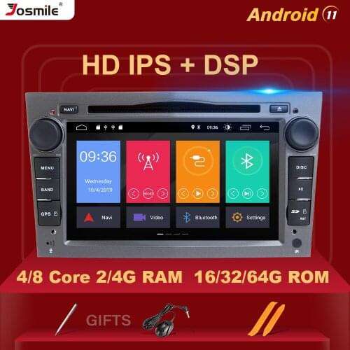 2 din Android 11 Car DVD Player For Opel Vectra C Zafira B Corsa D C Astra H G J Meriva Vivaro Multimedia Radio GPS Navigation