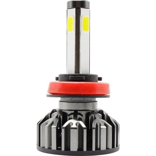 2PCS H11 single light car modified light LED headlight X7 series COB chip 48w color temperature 6000K waterproof grade IP68