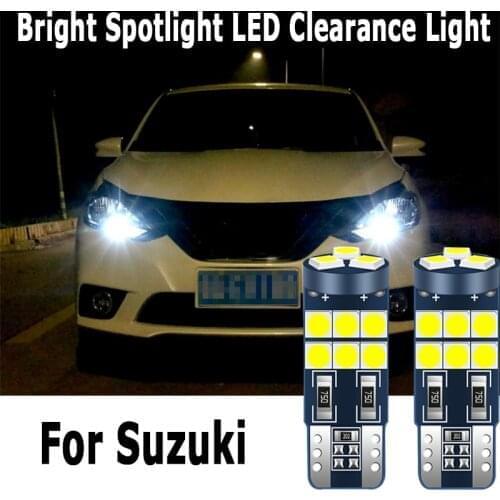 2pcs W5W T10 168 Canbus Car Auto Lamp LED Lights Bulb For Suzuki Swift Vitara SX4 Kizashi Wagon Jimny Grand Vitara Samurai audi