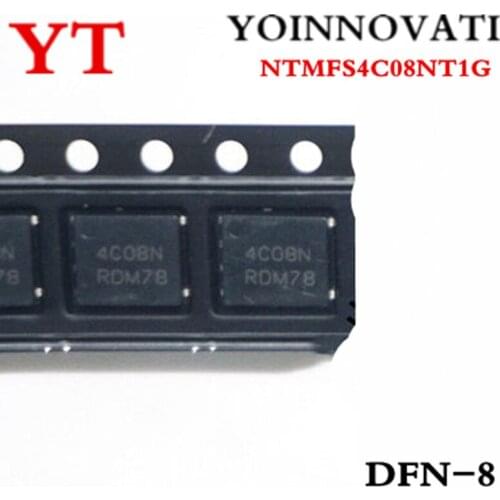 20pcs/LOT NTMFS4C08NT1G 4C08NT 4C08N TDFN-8 IC