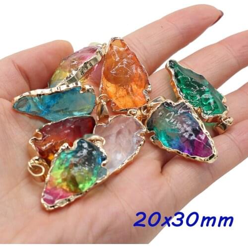 7 Chakras Energy Stone Pendants Reiki Heal Multi-color Crystal High Quality for Jewelry Making DIY Necklace Earrings Gifts