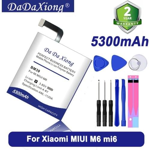 BM4C BM3B BM49 BM50 Battery For Xiaomi Mi Mix Max 2 Mix2 Lithium Polymer Batterie