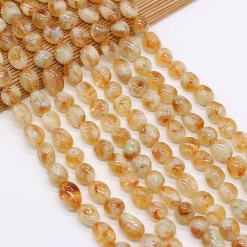 Natural Stone Beads Irregular Shaped Citrine Loose Spacer Exquisite Beaded For Jewelry Making DIY Bracelet Necklace Accessories