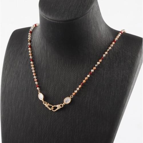 Sanying M83208 sunglasses accessories chain necklace 18k gold-plated 0.3 micron diy handmade mask chain 75cm/lot