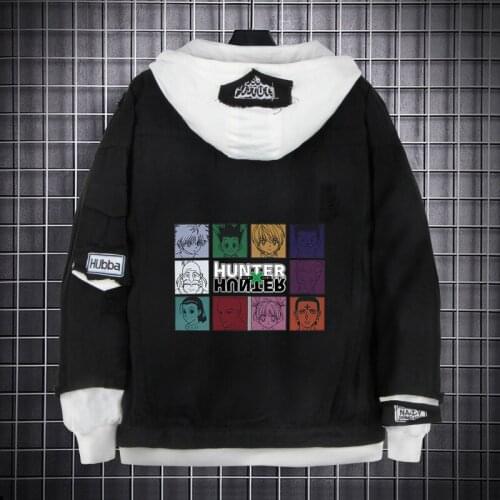 Janpanese Anime Demin Jacket Anime Boys Girls Jeans Spring Autumn Hoodies Long Sleeve Harajuku Streetwear Fashion Clothes
