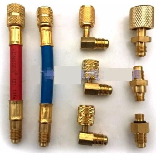 CH138 multi-purpose tool car A/C refrigerant repair fluoride connector adapter W027