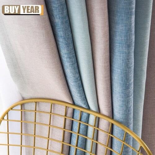 Gradient Printing Fashion Models Curtainls for Living Room and Bedroom Blackout Curtain Fabric