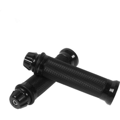 Motorcycle 22MM CNC Aluminium Rubber Gel Handle Grips Modified Handlebar Grips For Honda VFR750 MT 09 WR 400 GSX S1000