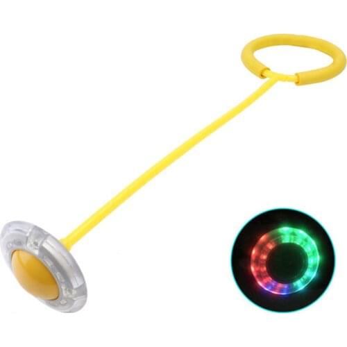 Flash Jumping Rope Ball Kids Outdoor Fun Sports Toy LED Children Jumping Force Reaction Training Swing Ball Child-parent Games