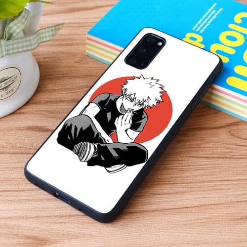 For Samsung Galaxy Bakugo Fries Soft TPU border Samsung Galaxy Case