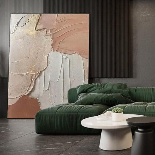 New Abstract Large Sizes Frameless 100% Handmade Oil Painting On Canvas Wall Art Pictures For Living Room Decoration Accessories