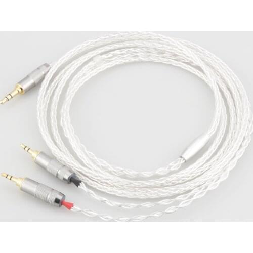 New HiFi Cable 3.5mm stereo Male Compatible with Hifiman HE400S, HE-400I, HE-400i（2.5mm Plug Version）, HE560, HE1000 Headphone