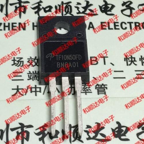 Original New / 5pcs / TF10N50FD AOTF10N50FD TO-220F