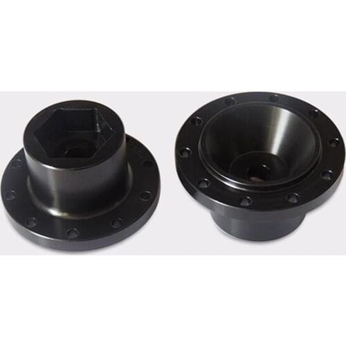 Rc Tractor Toy Truck Part Metal Wheel Hub Rims Adapter For 1/14 Scale Remote Control Car Tamiya Scania Benzz MAN TGX Hauler King