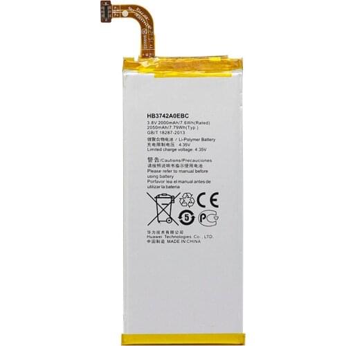 Replacement Phone Battery HB3742A0EBC For Huawei P6 G6 G621 TL00 G620 C8817D H30 C00 2000mAh