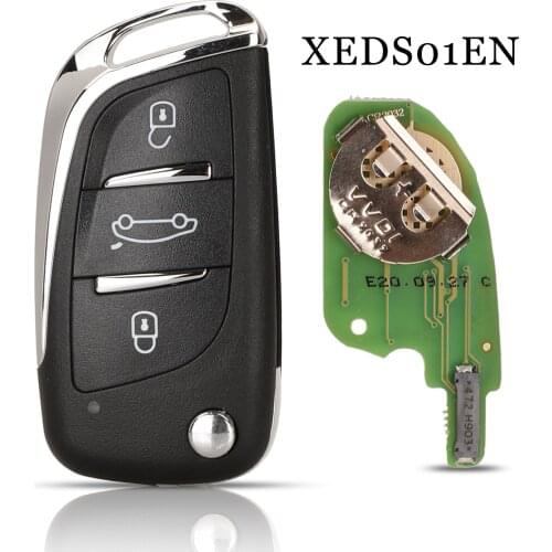 Jingyuqin XEDS01EN VVDI Super Remote with XT27 XT27A66 Chip Work for VVDI2 /VVDI MINI Key Tool/VVDI Key Tool Max