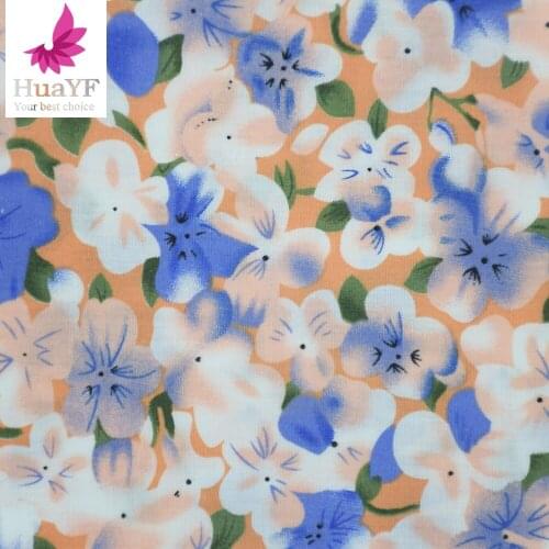 New arrive150cm Width Floral Printed 100% cotton fabric home textile for Sewing Tilda Doll Cloth DIY Quilting Patchwork Tissue