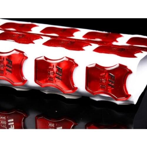 UV Protected full printing 3D resin epoxy sticker decals ----DH6007