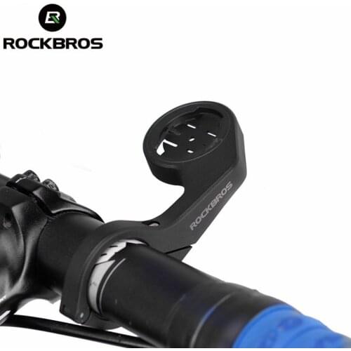 ROCKBROS Bicycle Computer Holder For Bryton Computer Garmin 200 500 520 800 Igpsport Computer Bike Seat Extension Holder