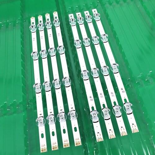 100% New-0riginal 8 PCS/set LED backlight strip bar for LG LC420DUE 42LB3910 INNOTEK DRT 3.0 42 inch A B 6916L-1709A 6916L-1710A