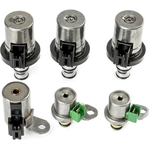 6PCS Original 4F27-E Transmission Solenoid Valve 4 SP FWD 1.8L 2.0L for Ford Focus Fiesta for Mazda 4F27E 48420K-R FN4A-EL