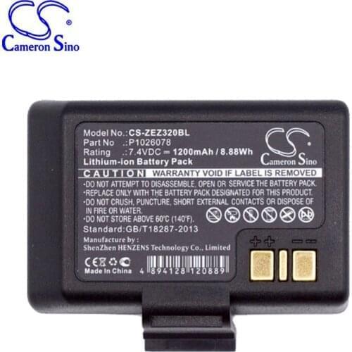 Cameron Sino 1200mAh Battery for Zebra EZ320