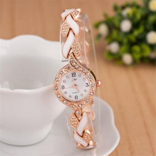 Fashion Rhinestone Watches Women Luxury Brand Stainless Steel Bracelet watches Ladies Quartz Dress Watches reloj mujer Clock