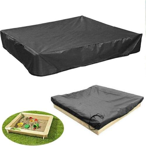 Sandpit Cover Tarpaulin Outdoor Garden Sandpit Pool Sun Protection Dustproof Waterproof Sandpit Pool Sun Protection Toy