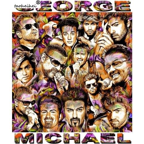 GEORGE MICHAEL T-SHIRT OR PRINT BY ED SEEMAN