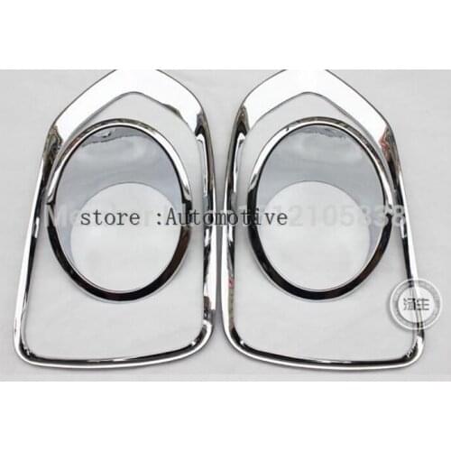 Chrome Front Fog Light Lamp Cover Trims Fit For Kia Sorento 2010 2011 2012