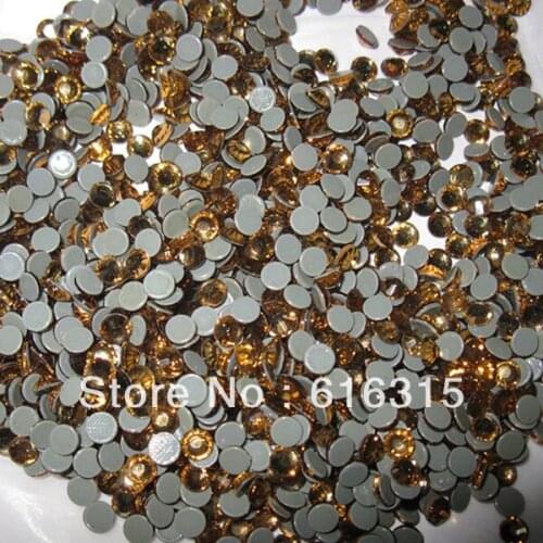 JP hotfix rhinestone 2013 new style hotfix rhinestone china wholesale price ;SS20 lt topaz rhinestone for shoe boots decoration