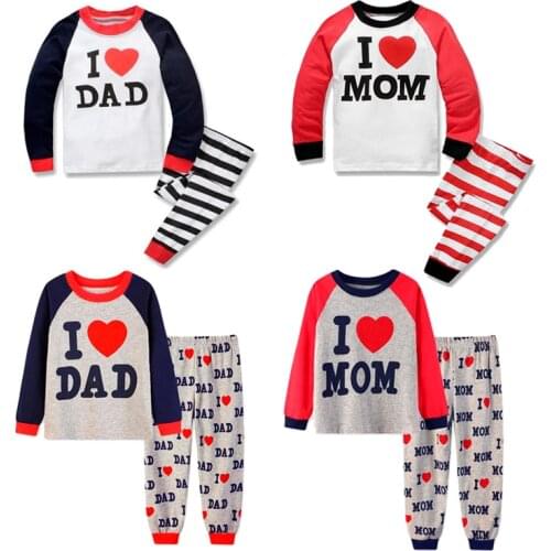 Childrens Clothing Sets Baby Pajamas Boys Mario Sleepwear Kids Nightwear Pajamas Set Girls Cotton Cartoon Pyjamas Pijamas