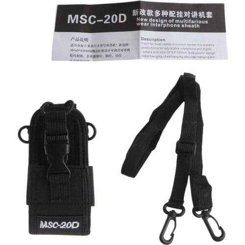 MSC-20D Radio Case Holder for Baofeng UV3R+Plus Puxing PX-777 Plus PX888 K A194