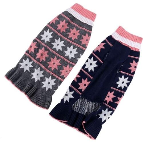 Dog Clothes Pet Turtleneck Sweater Puppy Knitted Pullover For Small Dogs Cats Winter Warm Soft Costume Thickening Dress 2021 New