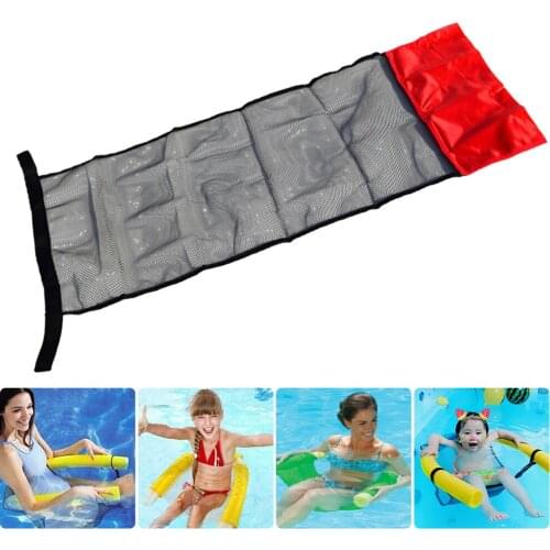 Floating Pool Water Hammock Lounger Swimming Pool Chair Swim Bed Net Cover Floating Pools Water Hammock Float Lounger Accessorie