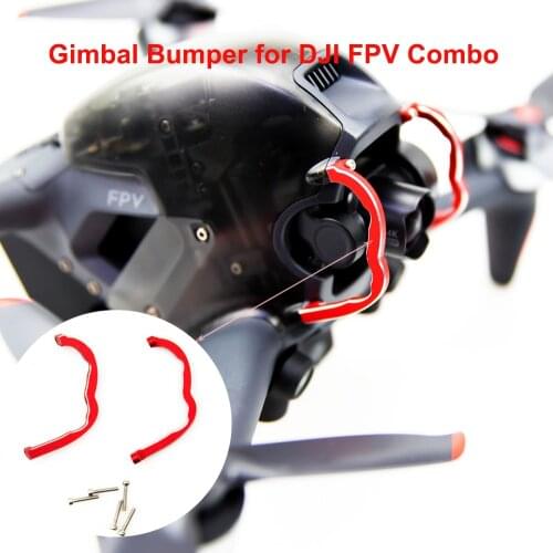 Portable Gimbal Bumper for DJI FPV Combo Drone Gimbal Camera Anti-drop Protection Bar Anti-collision Aluminum Alloy Accessory