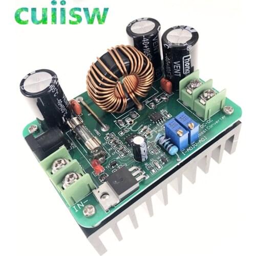 DC/DC Boost Converter 10-60V to 12-80V Step-up Voltage Regulator 600W Auto Power Supply Transformer Adjustable Output Volt Contr