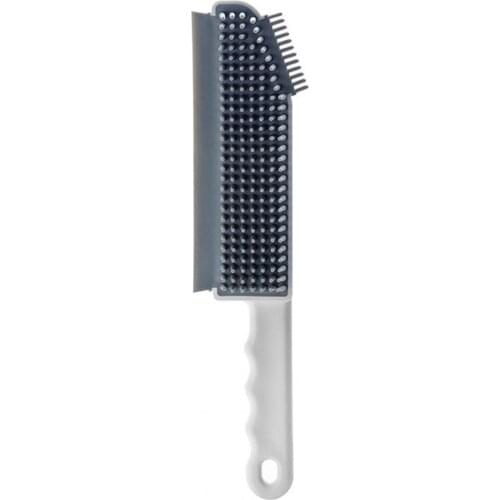 Practical Cleaning Brush Easy to Hold Dust-proof One-piece Design Multi-functional 3 in 1 Kitchen Cleaning Brush for Window Side