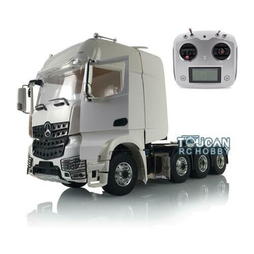 RC 1/14 LESU Truck Metal Chassis Radio Equipment Rack Light Sound Hercul Cabin THZH0769-SMT5