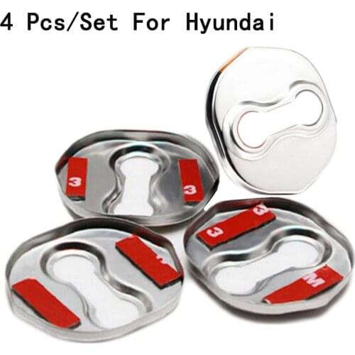 Only For Hyundai/Verna/I30/ELANTRA/TUCSON/MONICA/ELANTRA/Sonata/Veracruz Door Lock Cover Stainless Steel Modification
