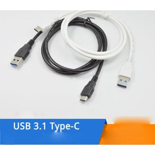 USB 3.0 9cores cable with black color and 100CM USB Type C Cable Fast Charger Cable Type-C USB Charger Cable