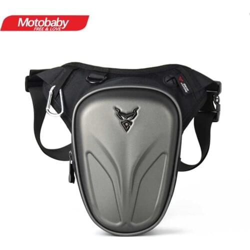 New Motorcycle Hard Shell Leg Bag Waterproof Oxford Waist Drop Thigh Hip Bum Belt Fanny Pack Rider Outdoor Moto Waist Pocket