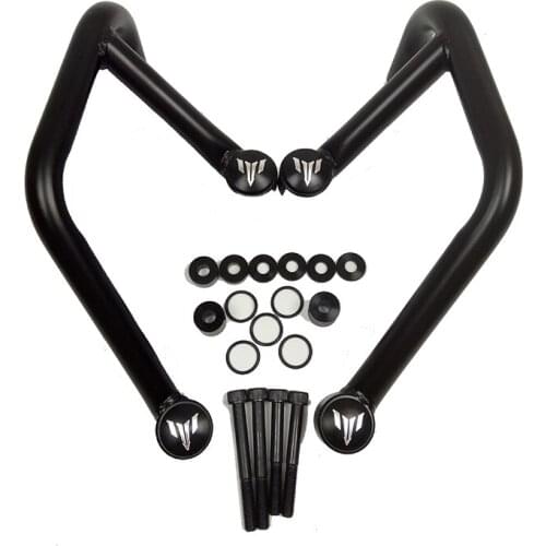 For Yamaha MT09 MT-09 FZ-09 FZ09 2014 2015 2016 Motorcycle Engine Protective Guard Crash Bar Protector Black 100% Brand New