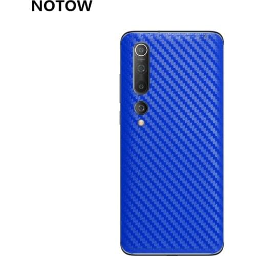 NOTOW Fashion 3D Carbon Fiber Back Paste Protective Film back Sticker For XiaoMI 10/10pro/10Lite/mi9/mi9se/mi8/8se/mi8lite/mix2