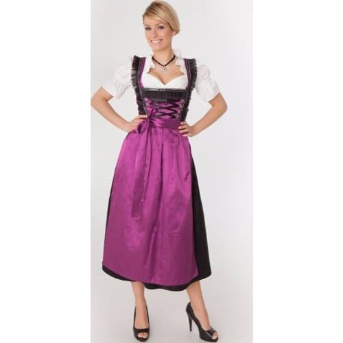 Women Oktoberfest Costume Beer Maid Wench Outfit Bavarian German Beer Girl Cosplay Fancy Party Dress