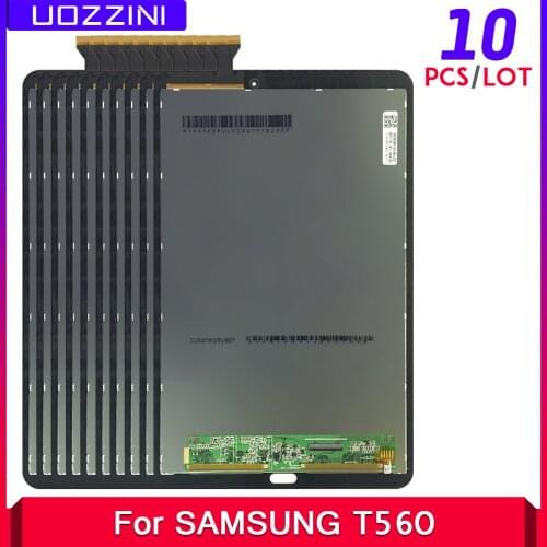 10 Pcs T560 LCD Display For Samsung GALAXY Tab E 9.6 SM-T560 T560 SM-T561 Touch Screen Digitizer Sensors Full Assembly Panel