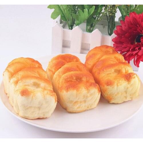 1PCS Jumbo Squishies Antistress Simulation Charms Scented Baguettes Stress Relief Squishy Children Toys Decorative Bakery