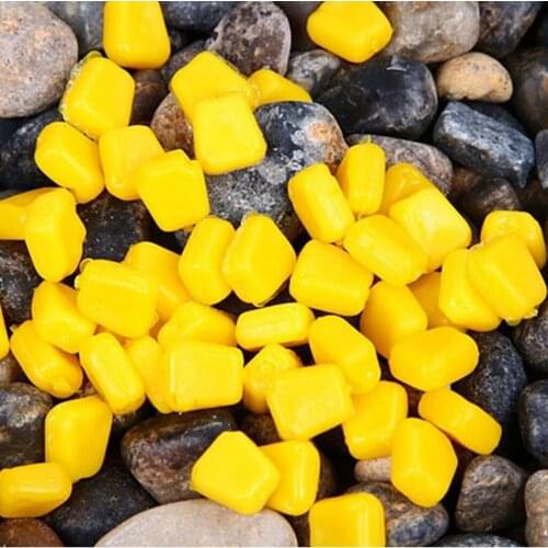 100pcs Up Soft Corn Floating Baits Coarse Carp Coarse Fishing Lures