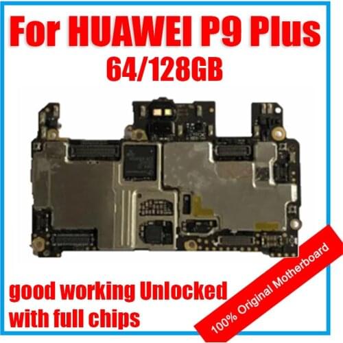 64GB 128GB Unlocked for Huawei P9 Plus Motherboard Original Logic Board For Huawei P9 Plus VIE-L09 Mainboard WIth Full Chips